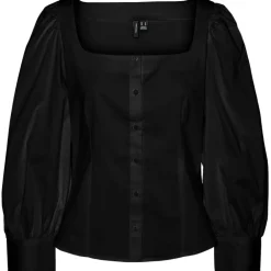 VERO MODA dame bluse VMFRIBA - Black