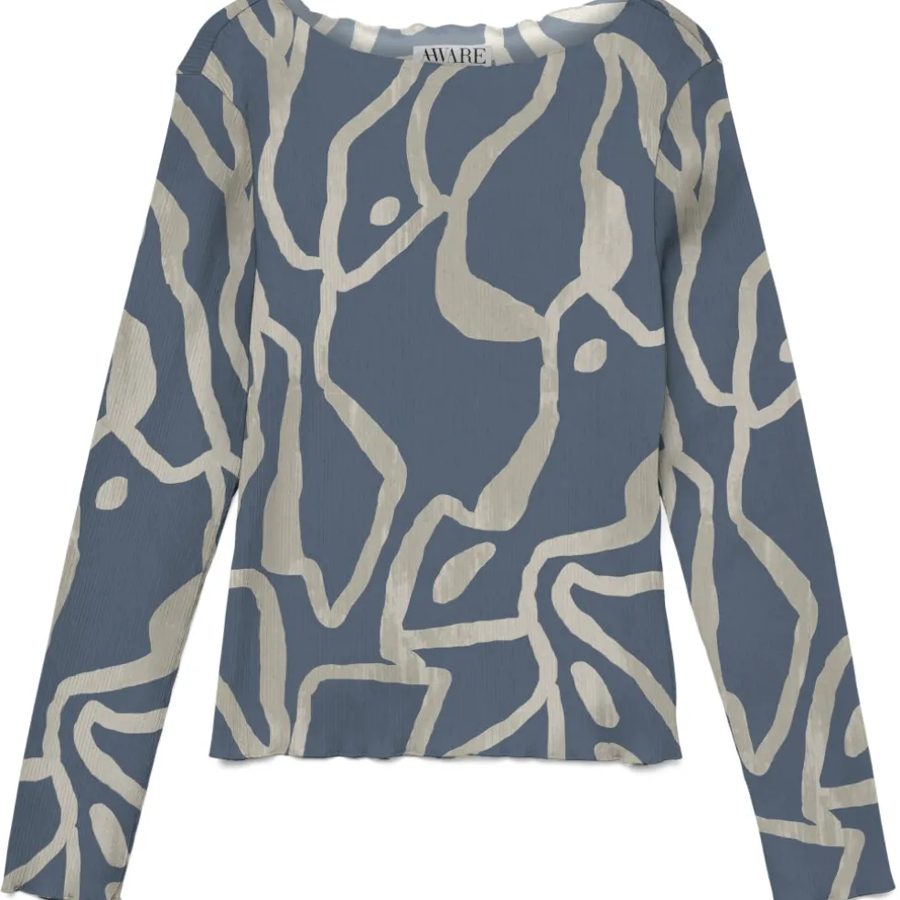 VERO MODA dame bluse VMJULIA - China Blue SINE