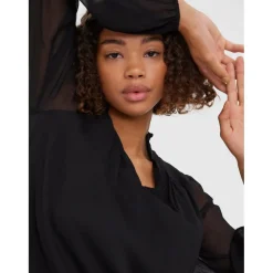 Vero Moda dame bluse VMKAYA - Black