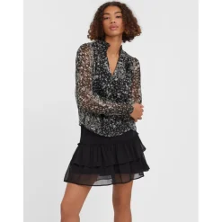 Vero Moda dame bluse VMKAYA - Black Hilma