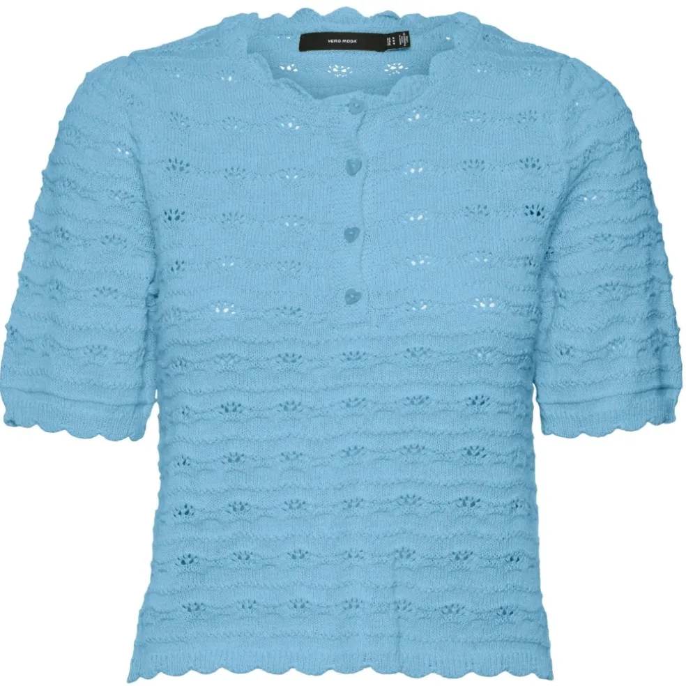VERO MODA dame bluse VMSHELBY - Airy Blue
