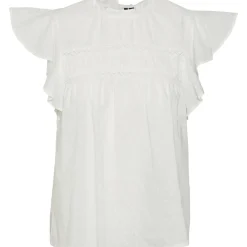 VERO MODA dame bluse VMTRINE - Snow white