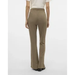 VERO MODA dame bukser VMBRITT - Laurel Oak MELANGE