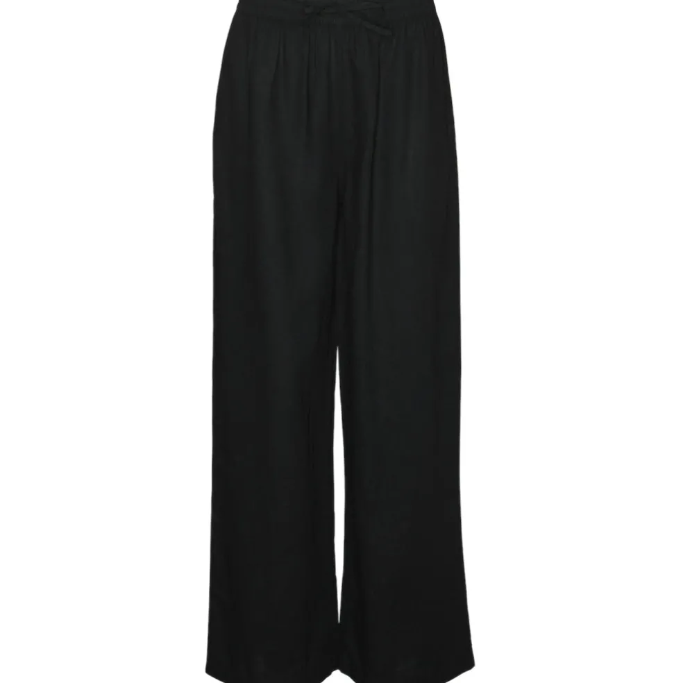 VERO MODA dame bukser VMLINN - Black