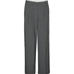 VERO MODA dame bukser VMMADJA - Dark grey melange