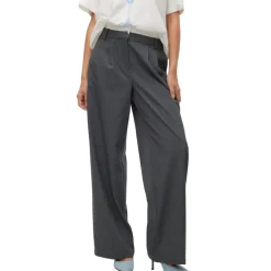 VERO MODA dame bukser VMMADJA - Dark grey melange