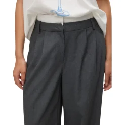 VERO MODA dame bukser VMMADJA - Dark grey melange