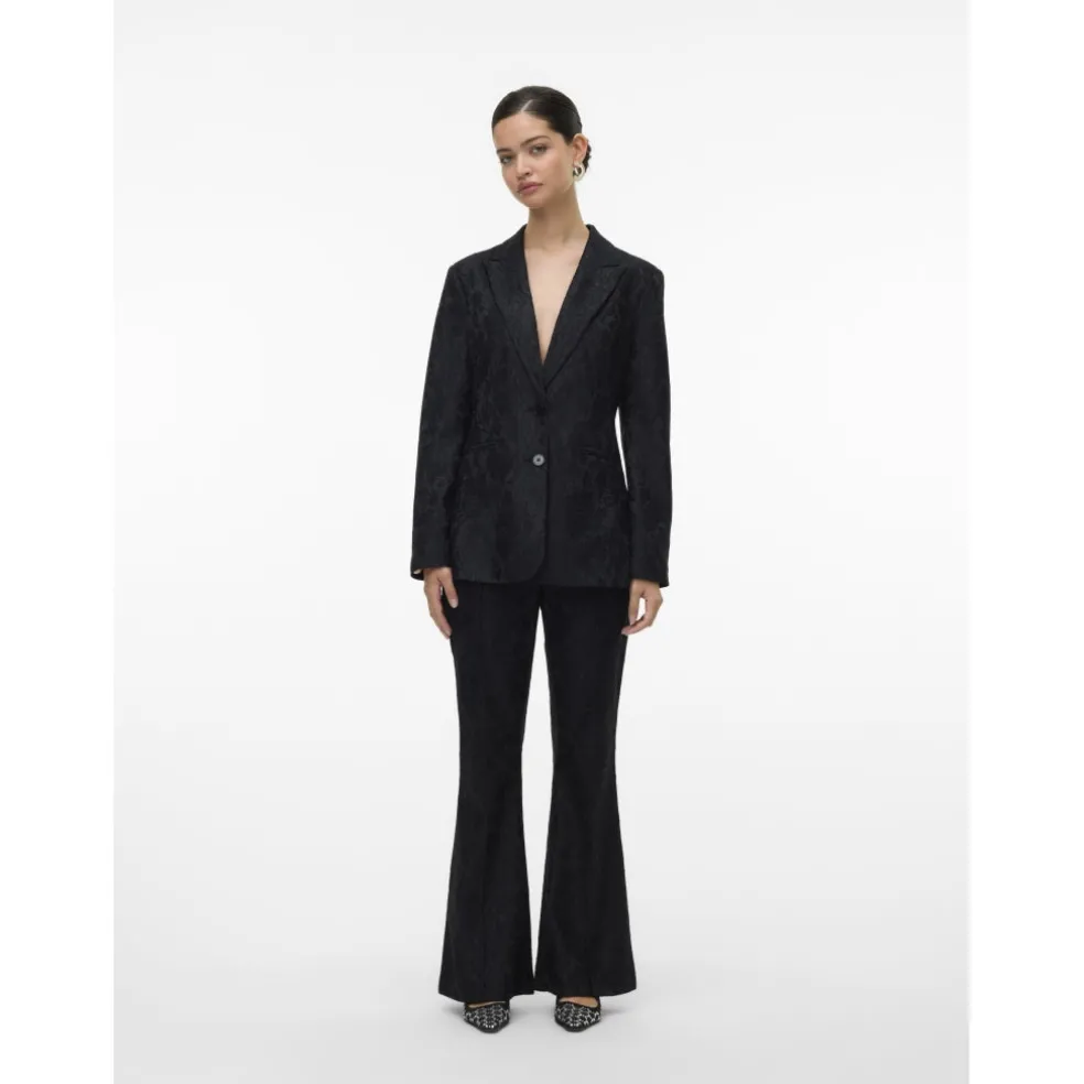 Vero moda dame bukser VMSCARLY - Black