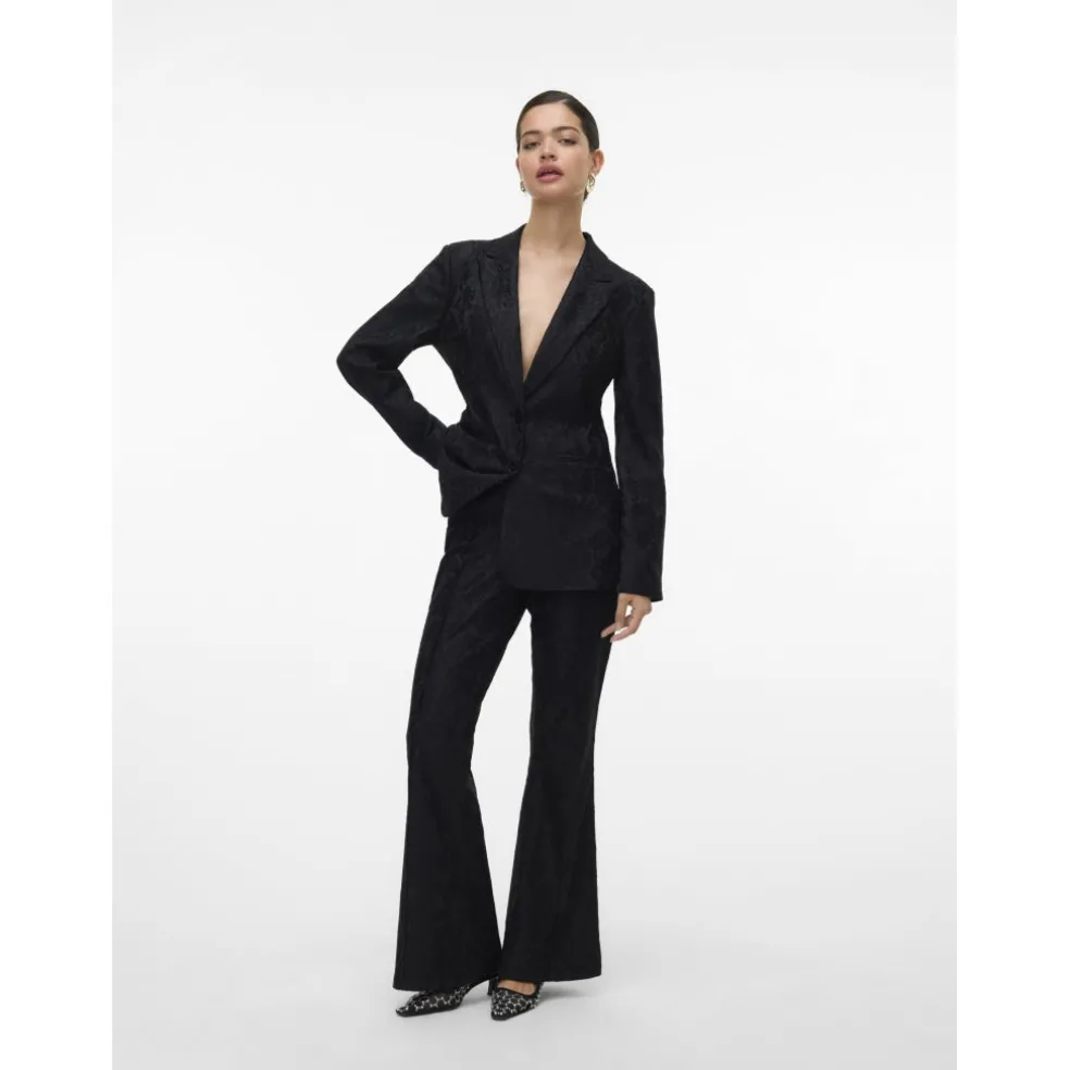 Vero moda dame bukser VMSCARLY - Black