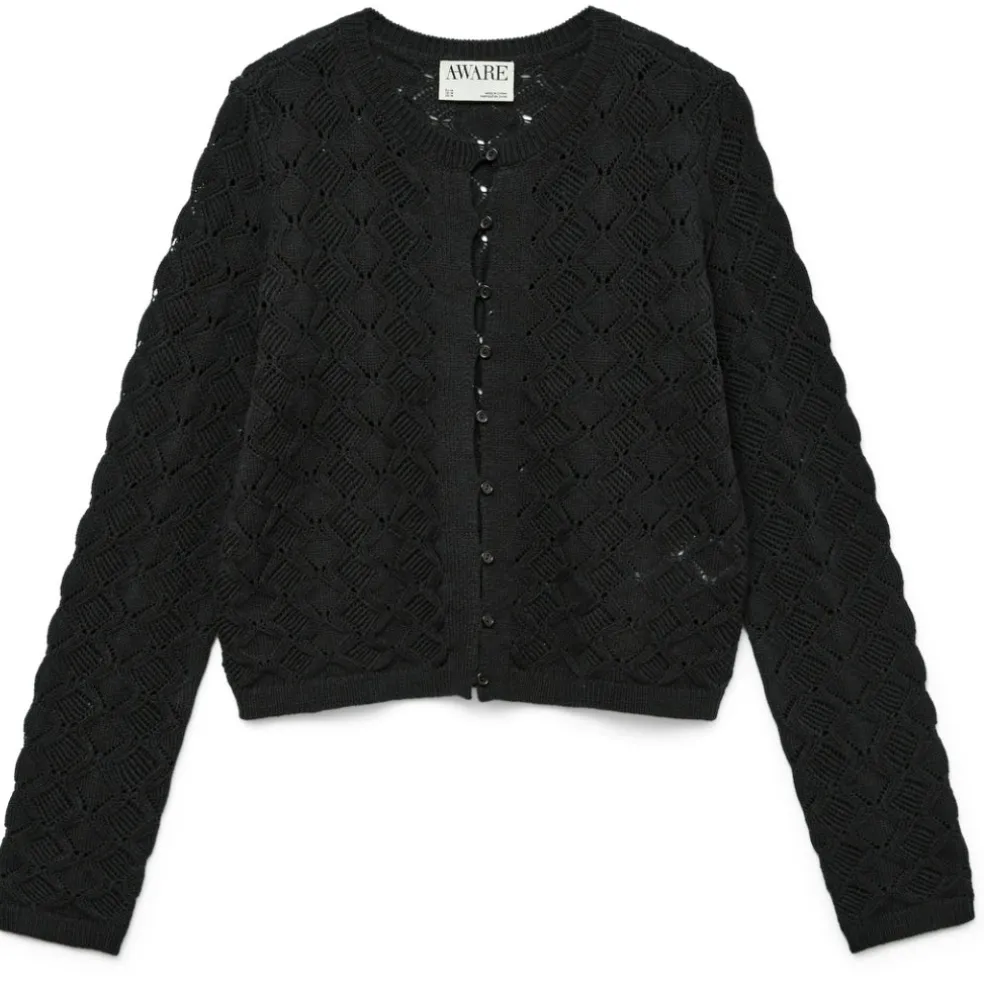 VERO MODA dame cardigan VMPAOLA - Black