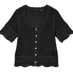 VERO MODA dame cardigan VMSANDIA - Black