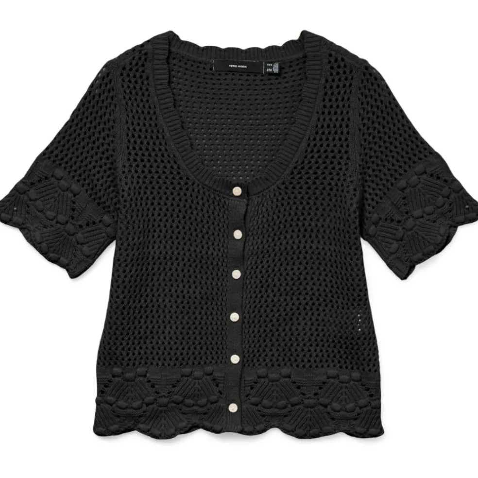 VERO MODA dame cardigan VMSANDIA - Black