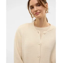 VERO MODA dame cardigan VMPOLA - Birch