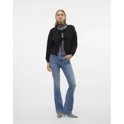 VERO MODA dame cardigan VMBOW - Black