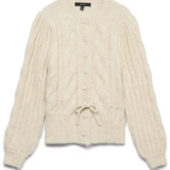 VERO MODA Dame Cardigan VMLisa - Oatmeal Melang