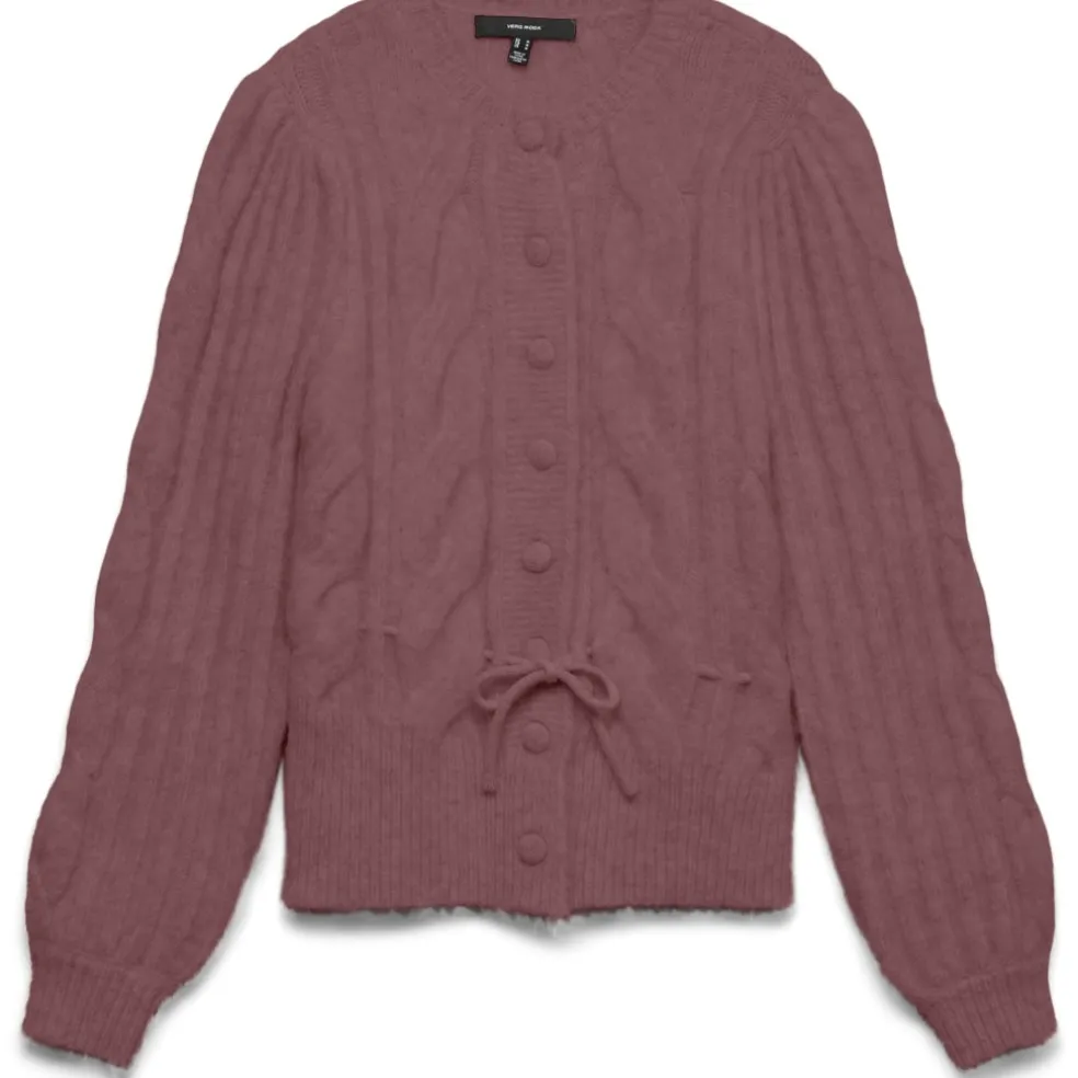 VERO MODA Dame Cardigan VMLisa - Rose Brown Melange