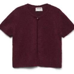 VERO MODA DAME CARDIGANG AWSILJA - Zinfandel