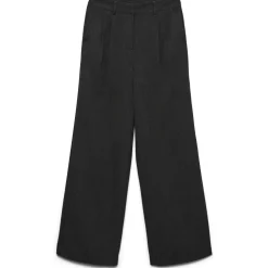 Vero Moda dame habitbukser VMBESTIE - Dark grey melange