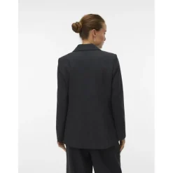 Vero Moda dame habitbukser VMBESTIE - Dark grey melange