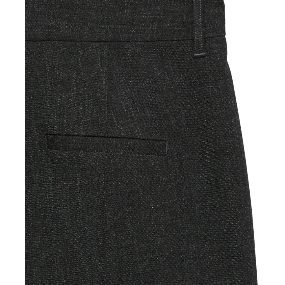 Vero Moda dame habitbukser VMBESTIE - Dark grey melange