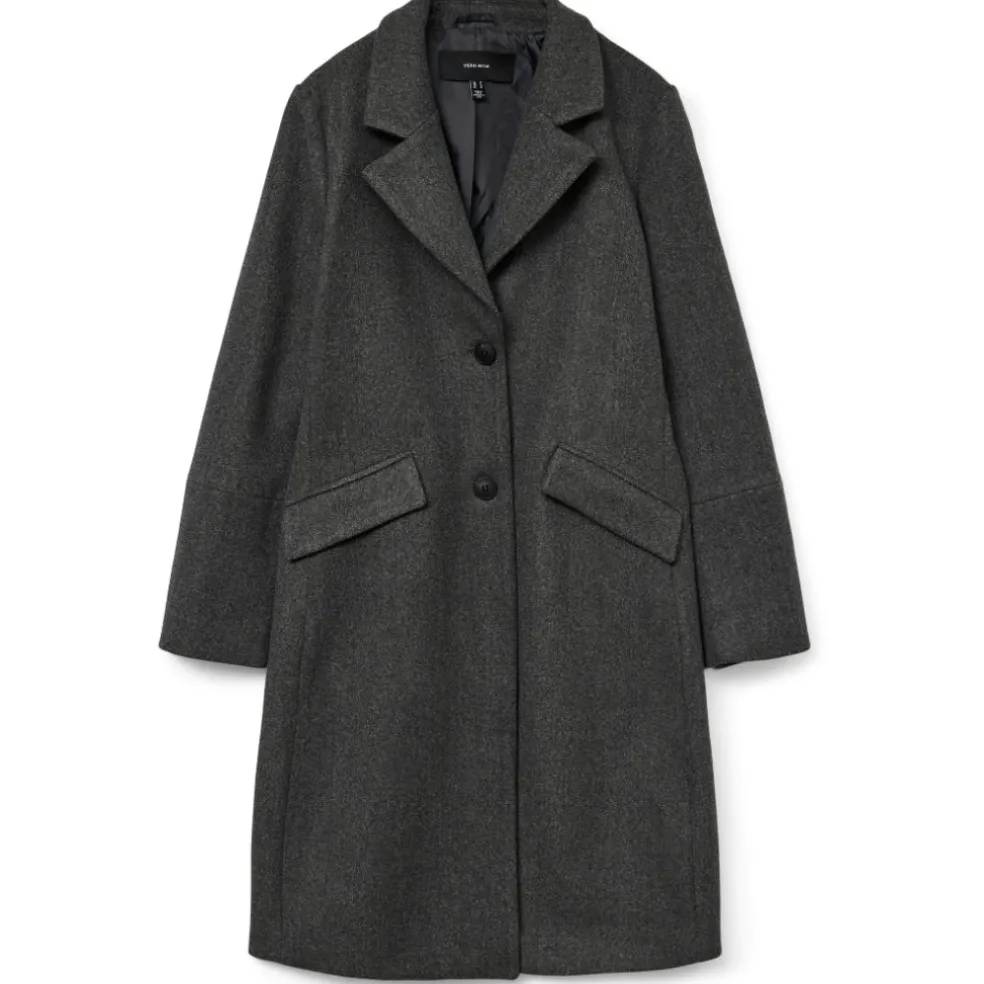 VERO MODA dame Jakke VMFORTUNESARA - Dark grey melange