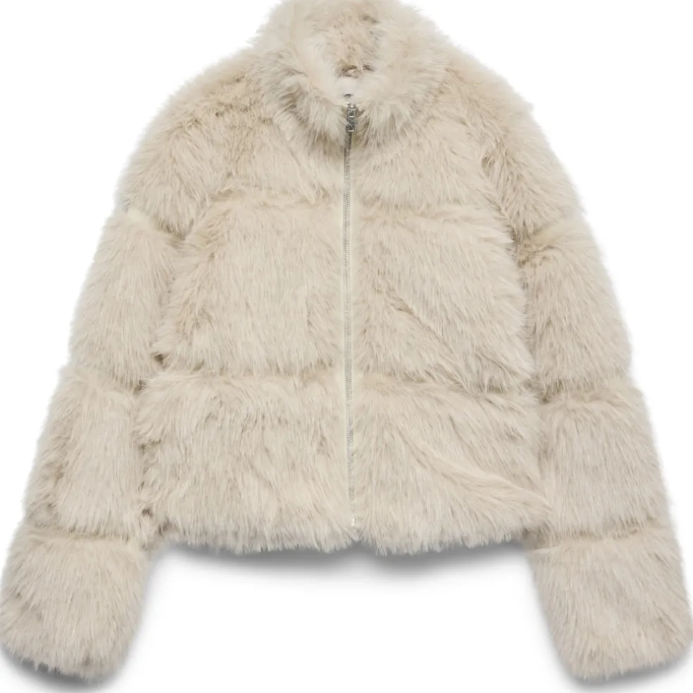 Vero moda dame jakke VMKAJA - Pumice Stone