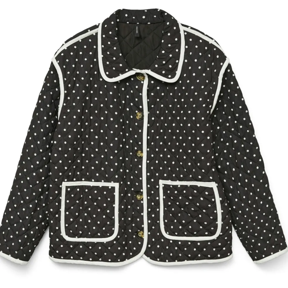 VERO MODA dame jakke VMSANNE - Black Dots