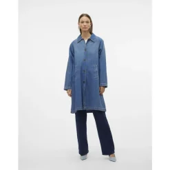 VERO MODA dame jakke VMSOPHIE - Medium blue denim