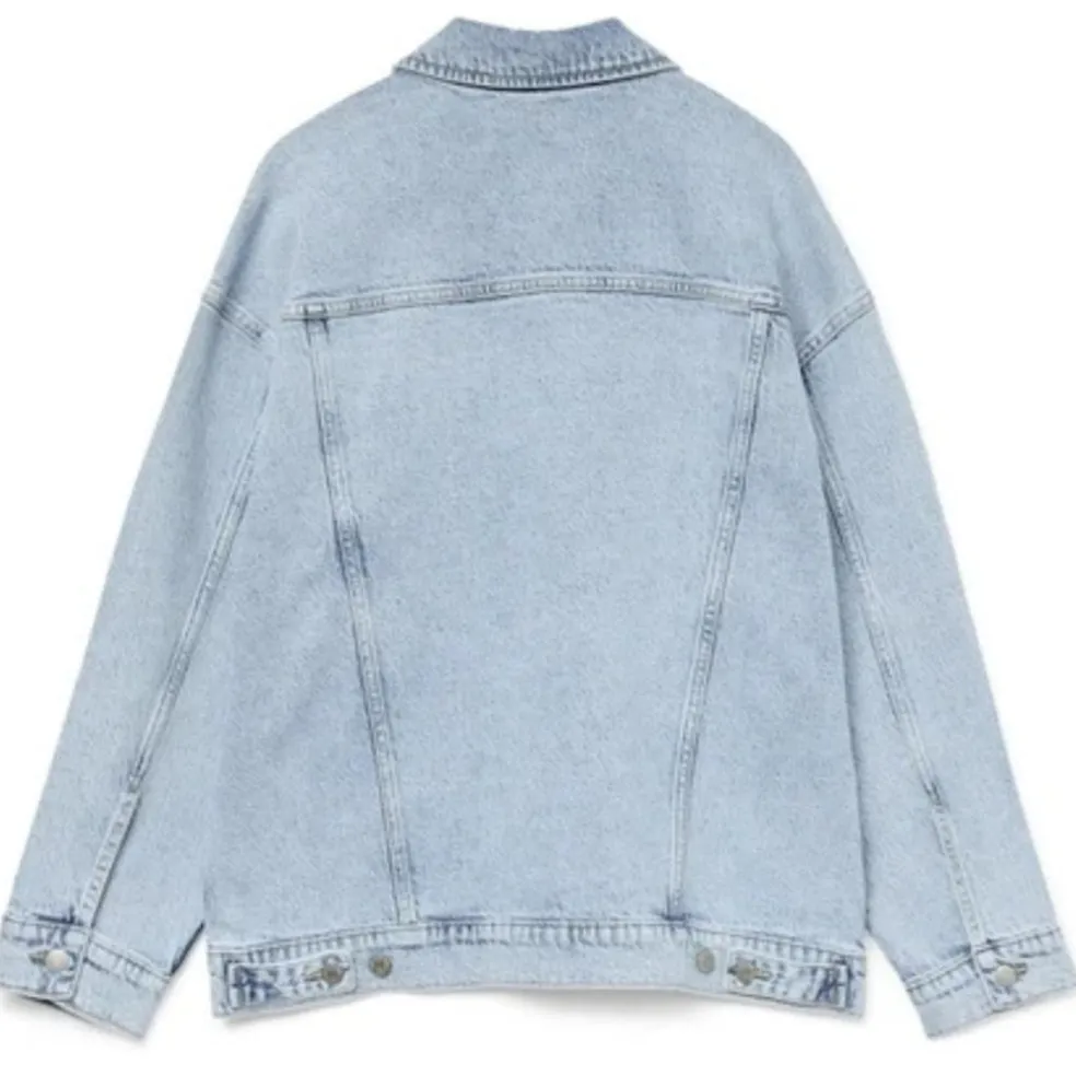 VERO MODA dame jakke VMTESSA - Light Blue Denim Detail RA339