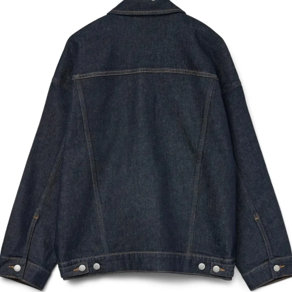 VERO MODA dame jakke VMTESSA - Dark Blue Denim