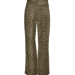 VERO MODA dame jeans VMTESSA - Silver Mink LEOPARD