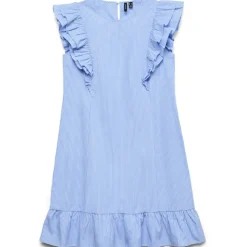 VERO MODA DAME KJOLE VMAILA - Little Boy Blue White