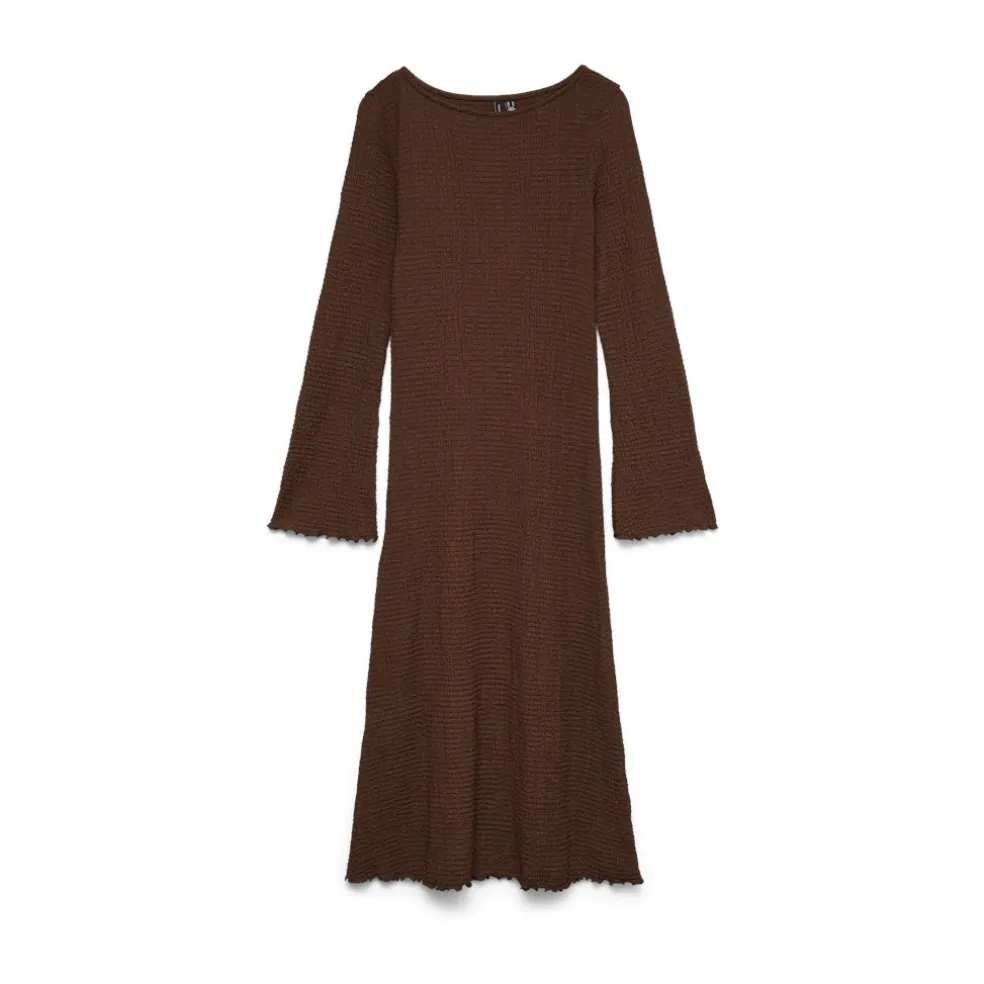 Vero Moda dame kjole VMASHLEY - Shaved Chocolate