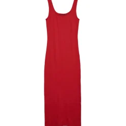 VERO MODA dame kjole VMCHLOE - Fiery Red