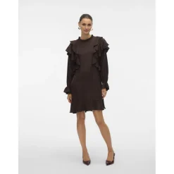 Vero moda dame kjole VMLIZZI - Chocolate Torte