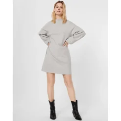 Vero Moda dame kjole VMNANCY - Light Grey Melange