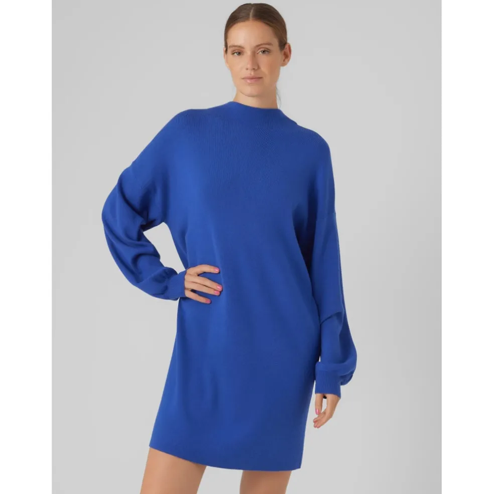 Vero Moda dame kjole VMNANCY - Beaucoup Blue