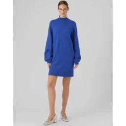 Vero Moda dame kjole VMNANCY - Beaucoup Blue