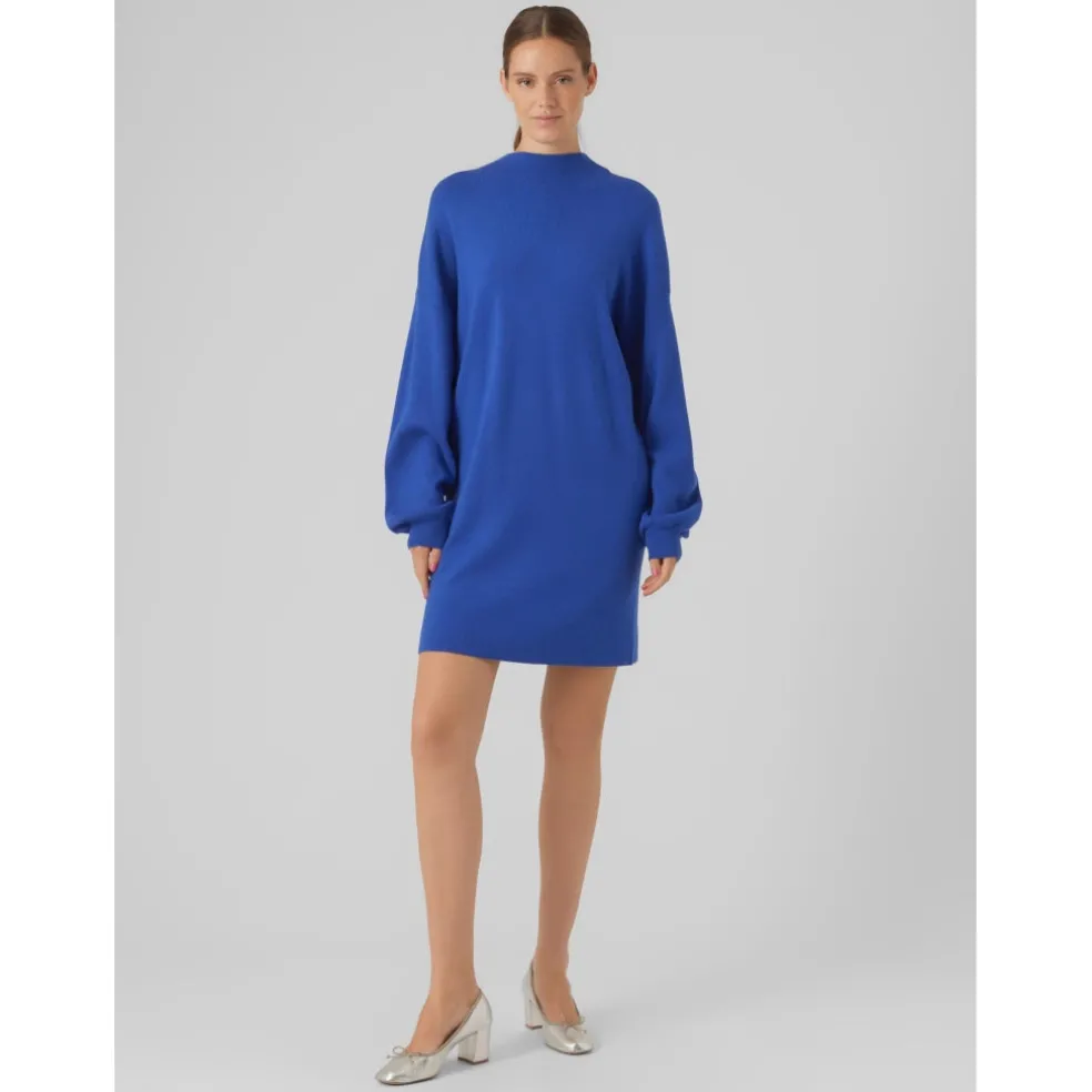 Vero Moda dame kjole VMNANCY - Beaucoup Blue