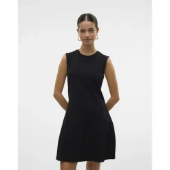 VERO MODA dame kjole VMRAINY - Black