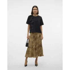 VERO MODA dame nederdel VMWAKI - Black Leo