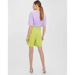 Vero Moda dame shorts VMZELDA - Green Oasis