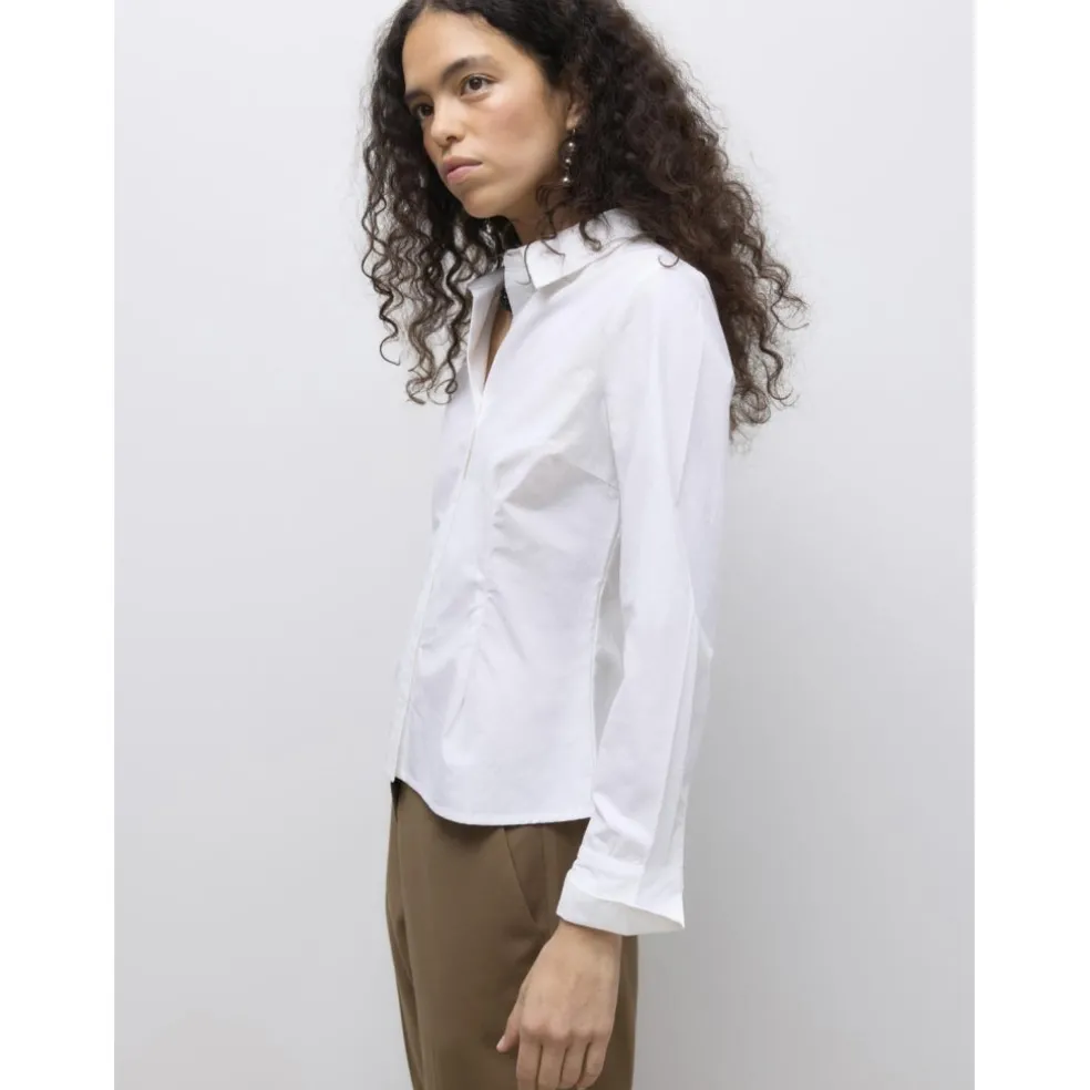 Vero Moda Dame Skjorte AWUMS - Bright White