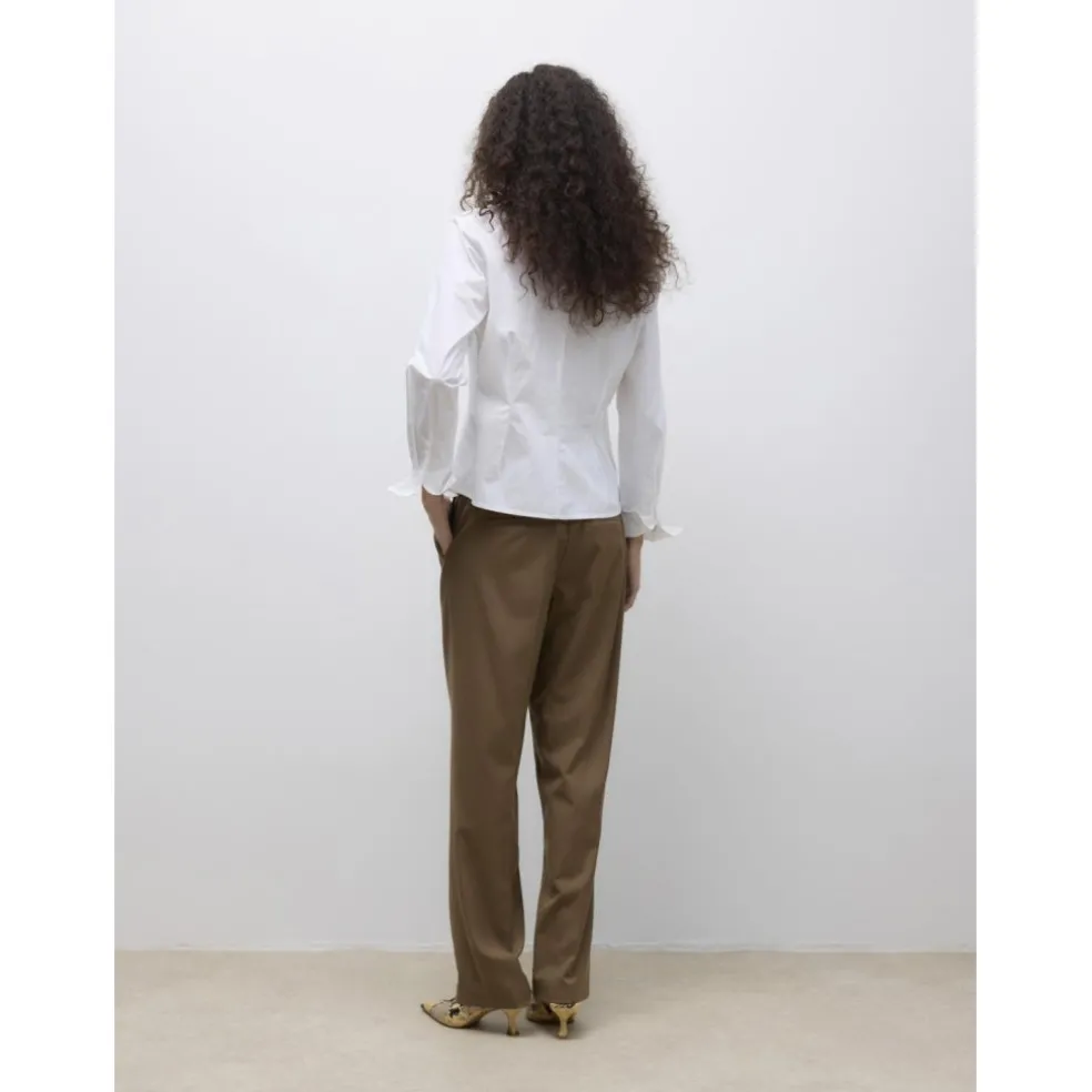 Vero Moda Dame Skjorte AWUMS - Bright White