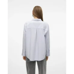 VERO MODA dame skjorte VMIDA - Light blue