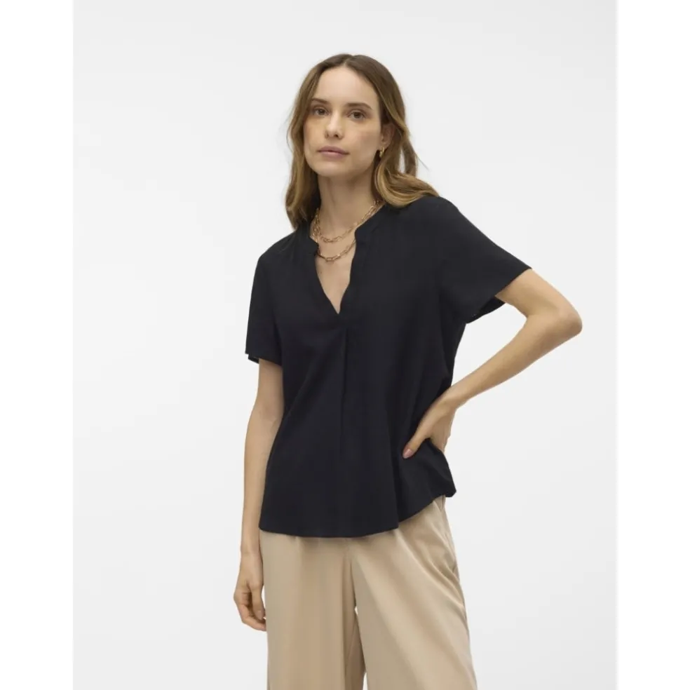 VERO MODA dame skjorte VMMYMILO - Black