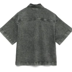 VERO MODA DAME SKJORTE VMTESSA - Medium Grey Denim