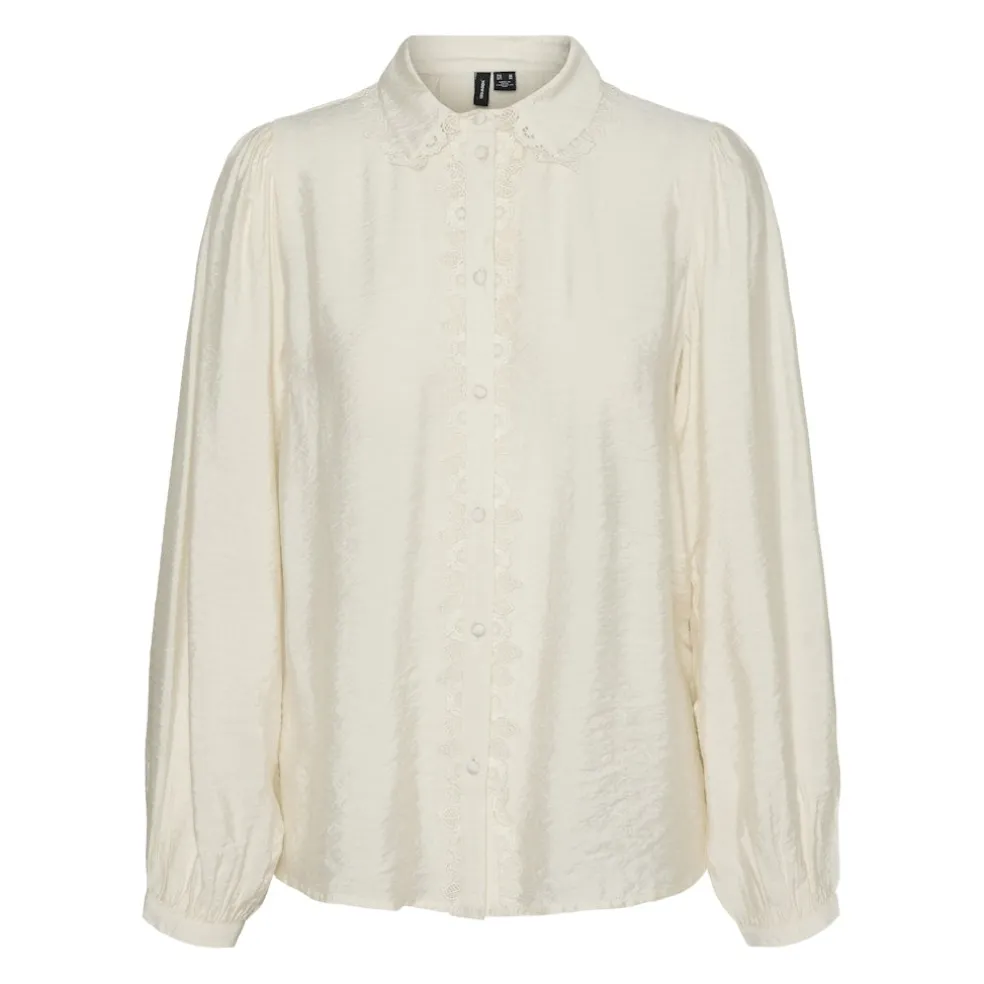 VERO MODA dame skjorte VMGINA - Birch