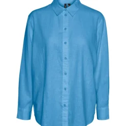 VERO MODA dame skjorte VMLINN - Bonnie Blue