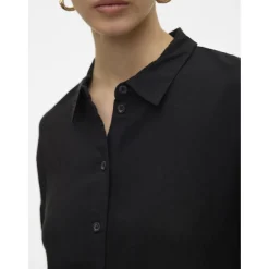VERO MODA dame skjorte VMLINN - Black